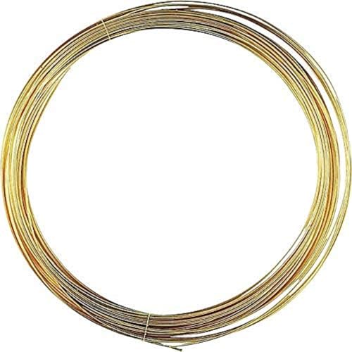 KnorrPrandell 216460046 216460046 Golddraht Ø 0,4 mm 15 m, 24 Karat echt vergoldet, Gold von Knorr Prandell