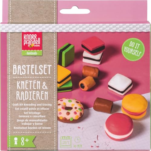 Knorr prandell 212159105, Bastel-Set Tasty Candies, Kneten & Radieren von Knorr Prandell