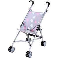Knorrtoys 12644 - Puppenbuggy Sim Star Grey Pink, klappbar, Schieberhöhe: 55cm Knorrtoys 12644 - Puppenbuggy Sim Star Grey Pink, klappbar, Schieberhöhe: 55cm von Knorrtoys