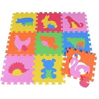 Knorrtoys 21018 - Puzzlematte Tiere, 9 Matten á 30cm, Schaumstoff Knorrtoys 21018 - Puzzlematte Tiere, 9 Matten á 30cm, Schaumstoff von Knorrtoys