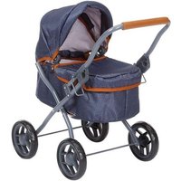Knorrtoys 63330 - Puppenwagen Mini Lili Dark Blue, klappbar, Schieberhöhe: 56cm Knorrtoys 63330 - Puppenwagen Mini Lili Dark Blue, klappbar, Schieberhöhe: 56cm von Knorrtoys