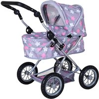 Knorrtoys 63344 - Puppenwagen Mini Lili Star Grey Pink, klappbar, Schieberhöhe: 56cm Knorrtoys 63344 - Puppenwagen Mini Lili Star Grey Pink, klappbar, Schieberhöhe: 56cm von Knorrtoys