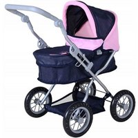 Knorrtoys 63442 - Puppenwagen First Princess Blue, klappbar, Schieberhöhe: 40-66cm Knorrtoys 63442 - Puppenwagen First Princess Blue, klappbar, Schieberhöhe: 40-66cm von Knorrtoys