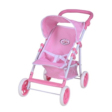 knorr toys® Puppenbuggy Liba - princess white rose von knorr toys®