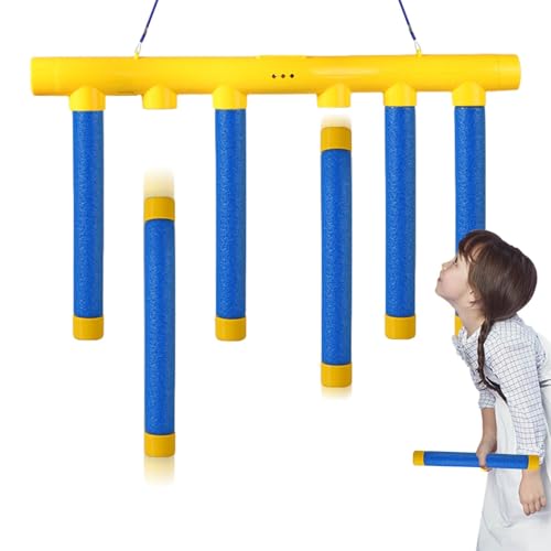 Drop Sticks Game, Catching Sticks Games, Fallende Stöcke, Fangspiel, Spielzeug für Kinder, Falling Sticks Game, Reaktionstraining, Reflexe Training zum Trainieren Hand-Auge-Koordination von Knowlife