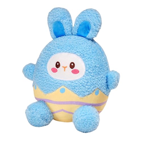 Knowlife Gefüllter Hasenplüsch, Hasenplüsch - Cartoon Animal Plushie,Easter Eggshell Rabbit Plüschspielzeug, weiches Wurfkissen 9,8 Zoll für Kinder Erwachsene von Knowlife