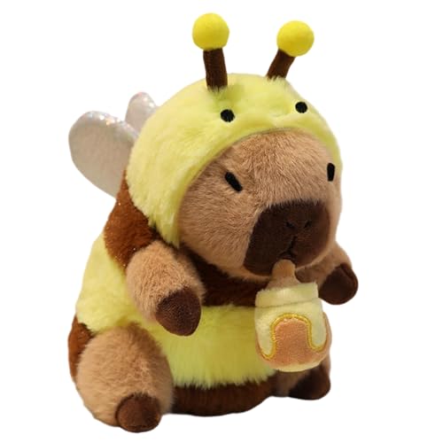 Niedliches Capybara Plüschtier,Süßes Capybara Plüsch Spielzeug Puppe Kissen | Kuscheliger Spielgefährte Dekoratives Sofakissen Weiche Wohnaccessoires für Jugendliche Mädchen Niedliches Capybara Plüschtier,Süßes Capybara Plüsch Spielzeug Puppe Kissen | Kuscheliger Spielgefährte Dekoratives Sofakissen Weiche Wohnaccessoires für Jugendliche Mädchen von Knowlife