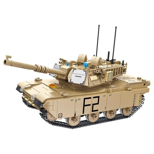 KoDeer Technik Panzer Bausatz, 1096 Teile Panzer Bausatz für M1A2 Abrams Modellbausatz, Bausteine Set von KoDeer