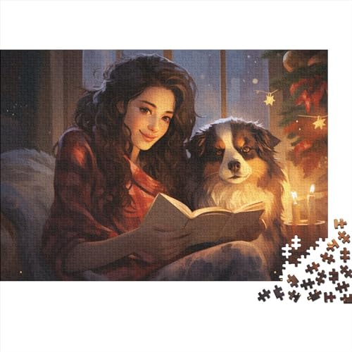 Christmas Town 300 Teile Puzzle für Erwachsene 300 Teile Weihnachtshaus Erwachsene Puzzles Familienspiele Unmögliche Herausforderungen von KoNsev