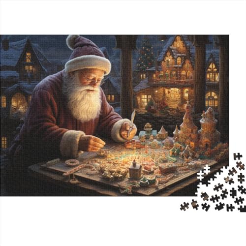 Weihnachtsstil, 300 Teile, Weihnachtsmann-Puzzles für Erwachsene, Puzzle, 300 Teile, unmögliche Herausforderungen von KoNsev