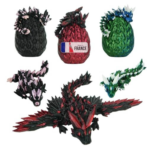 3 kleine Drachen mit Kristallen, niedlich, mit Ei, 3D-Druck, Dekoration, Universum, Fantasie, Fidget Toy, Spielzeug, Geschenkidee, einzigartige Dekoration, Innendekoration, Schlafzimmer, Wohnzimmer 3 kleine Drachen mit Kristallen, niedlich, mit Ei, 3D-Druck, Dekoration, Universum, Fantasie, Fidget Toy, Spielzeug, Geschenkidee, einzigartige Dekoration, Innendekoration, Schlafzimmer, Wohnzimmer von Koala Studio