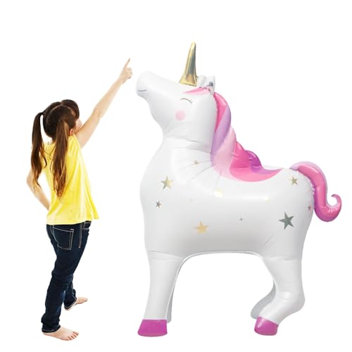 KOBOKO Luftballon Einhorn Deko Kindergeburtstag, Stehend Einhorn Folienballon Geburtstagsdeko, Einhorn Luftballon Geburtstag Deko Mädchen, Unicorn Deko Rosa Ballons Geburtstag Einhorn Party Deko KOBOKO Luftballon Einhorn Deko Kindergeburtstag, Stehend Einhorn Folienballon Geburtstagsdeko, Einhorn Luftballon Geburtstag Deko Mädchen, Unicorn Deko Rosa Ballons Geburtstag Einhorn Party Deko von Koboko
