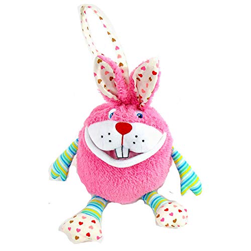 Beutelinos Hase Plüschtasche Plüschtier Kuscheltier Kindertasche 25 x 20 cm rosa von Kögler