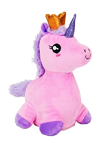 Kögler 75673 - Labertier Einhorn Cottoncandy, ca. 27 cm groß, nachsprechendes Plüschtier mit Wiedergabefunktion, plappert alles witzig nach und bewegt sich, batteriebetrieben Kögler 75673 - Labertier Einhorn Cottoncandy, ca. 27 cm groß, nachsprechendes Plüschtier mit Wiedergabefunktion, plappert alles witzig nach und bewegt sich, batteriebetrieben von Kögler