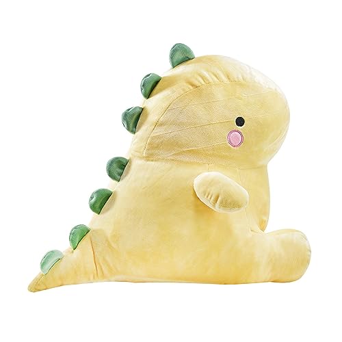 Kögler 90550 - Supersofter Plüsch Dino, gelbes Kuscheltier mit einer Größe von ca. 50 cm von Kögler