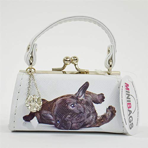 Kögler Schminktäschchen Schminktasche Französische Bulldogge Motiv 9,5 x 4,5 cm Geldbörse Etui von Kögler