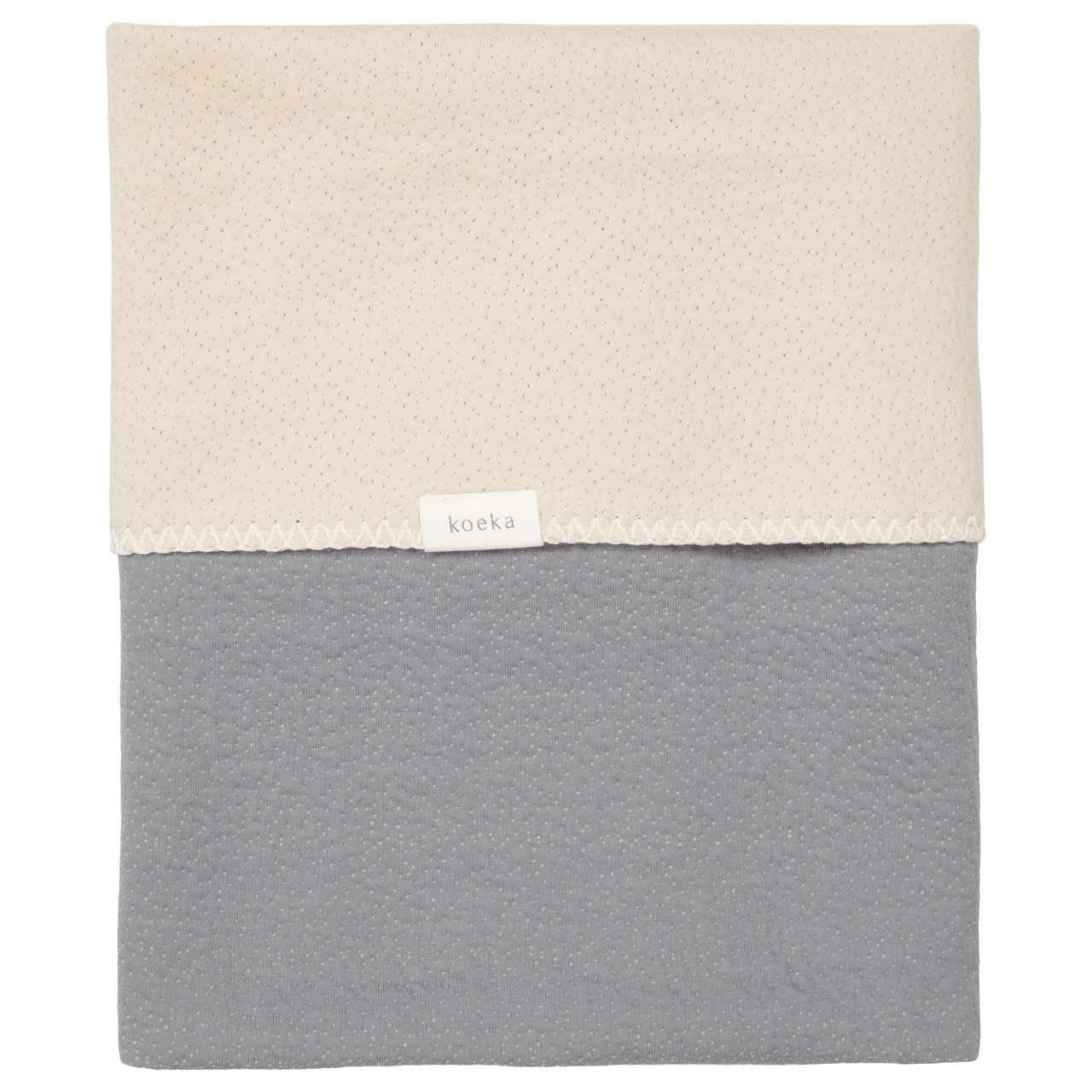 Koeka Cot Blanket Riga Reversible - 75x100 cm. von Koeka