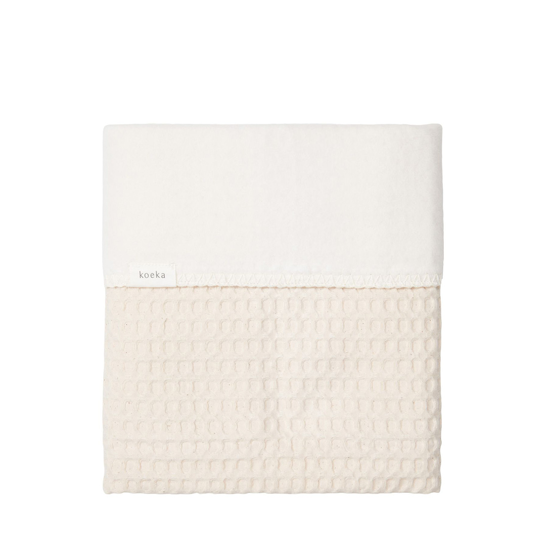 Koeka Crib Blanket Cotton Fleece Wafel Amsterdam - 100x150 cm. von Koeka