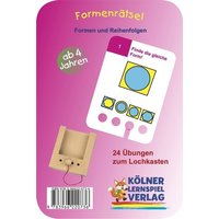 Formenrätsel (Kinderspiel) von Kölner Lernspielverlag