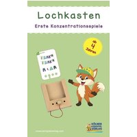 Lochkasten Box Erste Konzentrationsspiele von Kölner Lernspielverlag