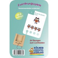 Zuordnungsspiele (Kinderspiel) von Kölner Lernspielverlag