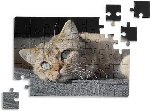 König Design Fotopuzzle individuell selbst Gestalten - Personalisiertes Puzzle mit eigenem Bild Fotogeschenk (38 x 26 cm / 300 Teile) von König Design