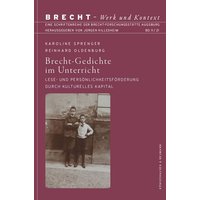 Brecht-Gedichte im Unterricht von Königshausen u. Neumann