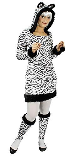 Körner Festartikel Zebra Tierkostüm für Damen - Gr. 44/46 von Körner Festartikel