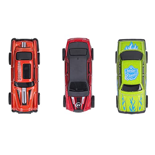 3pcs zurückziehen Auto -Set Exquisites Simulationsauto -Modell Ideales für Kinder von Koieam