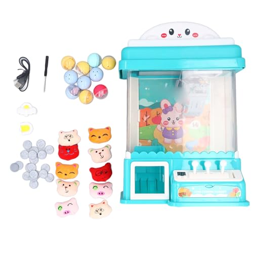 Claw Machine Toy Grabber -Maschine mit blinkenden Lichtern Sound Mini Kids Claw Machine Beste Jungen Mädchen Geburtstagsgeschenk USB Powered von Koieam