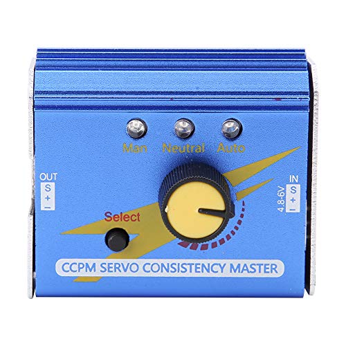 Koieam 3CH ESC Servo Tester CCPM Consistency Master für RC-Flugzeuge, Hubschrauber, Autos von Koieam