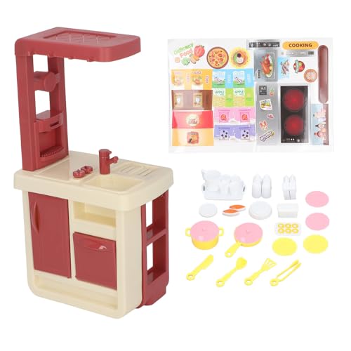 Koieam 43pcs Küchenspielzeug imitierten Koch Küchenspielzeug Bildungsküche tun Cooking Toys Playset for Home Rollenspiel von Koieam