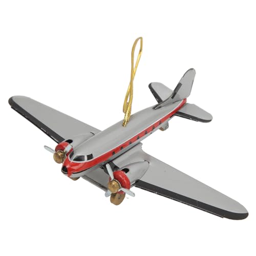 Koieam Metallflugzeugmodell Vintage Flugzeug Spielzeug Tinplate Retro Flugzeugkollektion von Koieam