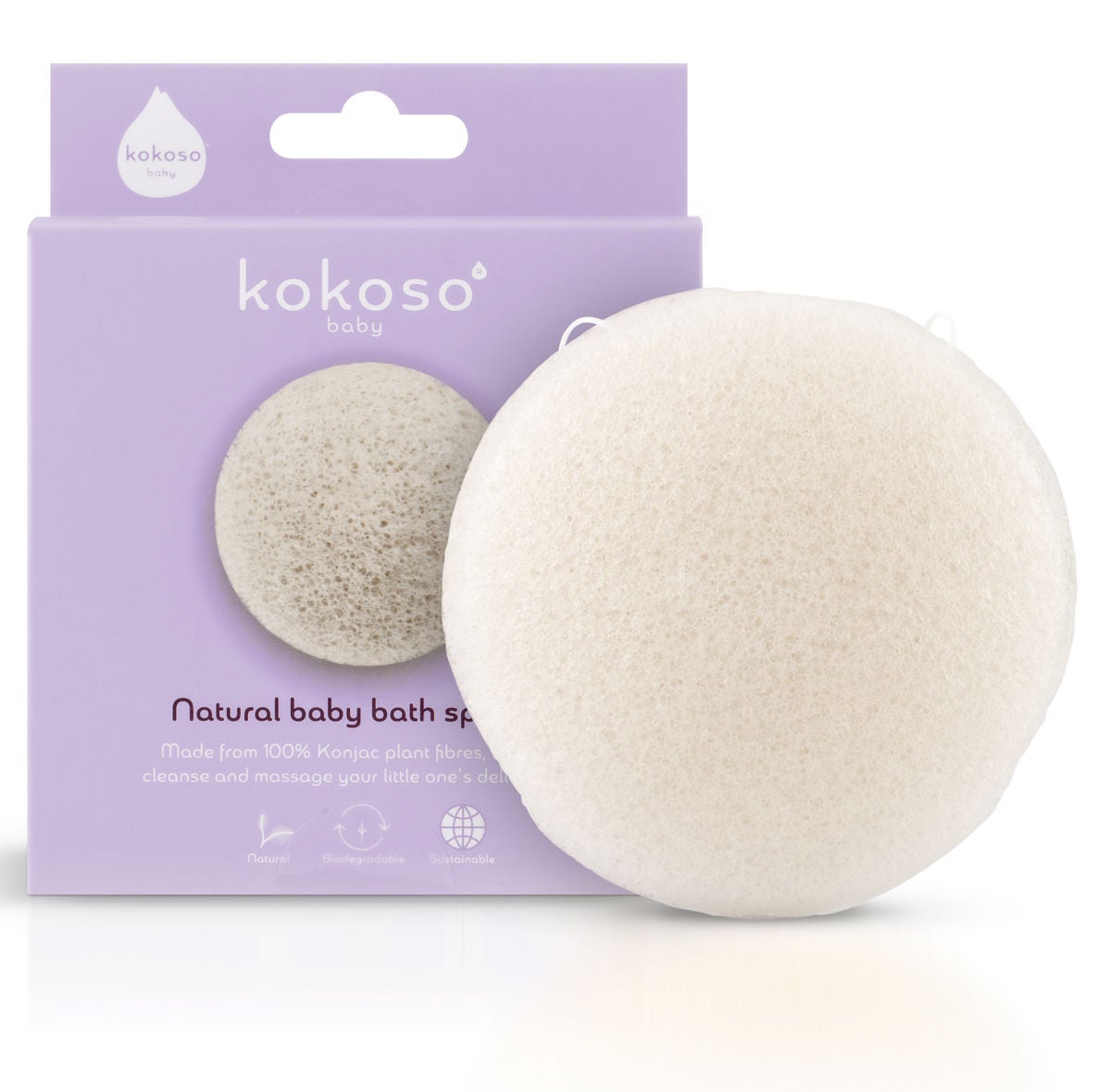 KOKOSO Baby Konjac-Schwamm von Kokoso