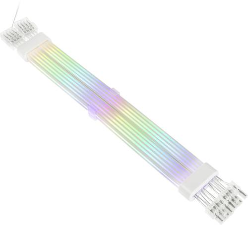 Kolink UR-2PCIE-ARG Strom Anschlusskabel Weiß, Transparent, RGB 31cm von Kolink