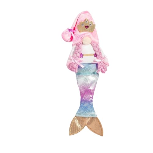 Koljkmh Meerjungfrau-Puppe für Mädchen, weiche Meerjungfrau-Puppe für Mädchen - Meerjungfrau-Puppe-Mädchen-Spielzeug,Gesichtslose Puppen-Schreibtischdekoration, Meerjungfrau-Spielzeug, von Koljkmh