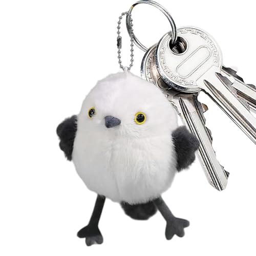 Koljkmh Vogel-Kuscheltiere, Vogelgeräusch-Plüschtier - Vogel Stofftiere Vogel Plüsch | 4,72-Zoll-Vogel-Spielzeugfigur, Ornament für Kinder, Erwachsene, Mädchen, Jungen, Freundin, Valentinstag, von Koljkmh