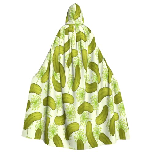 Uni Sushi Dill Pickles Print Hooded Cloak Carnival Halloween Party Cosplay Costume Cape Uni Sushi Dill Pickles Print Hooded Cloak Carnival Halloween Party Cosplay Costume Cape von KoloQren