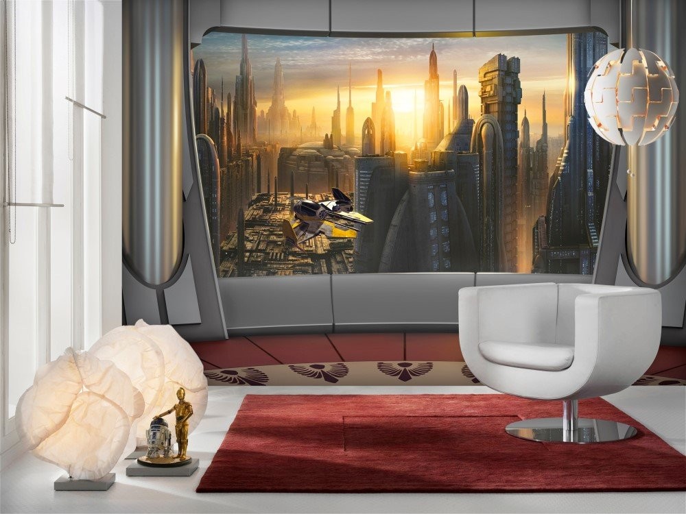 Fototapete Star Wars Coruscant View von Komar