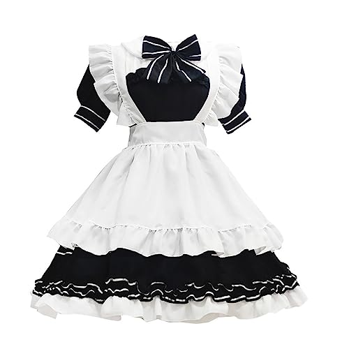 Komiseup Oktoberfest Kostüme Damen Deutsch Dirndl Kleider Set Traditionelle Oktoberfest Outfits Bier Mädchen Maid Plaid Schürze Fancy Dress Karneval Halloween Cosplay Role Play Faschingskostüme 23 von Komiseup