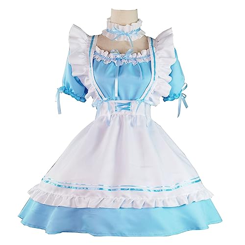 Komiseup Oktoberfest Kostüme Damen Deutsch Dirndl Kleider Set Traditionelle Oktoberfest Outfits Bier Mädchen Maid Plaid Schürze Fancy Dress Karneval Halloween Cosplay Role Play Faschingskostüme 16 von Komiseup