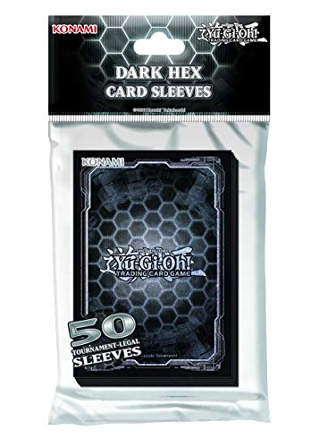 Konami Standard Back Sleeves Yu-Gi-Oh Trading Card Game Dark Hex Kartenhüllen – Deutsche Ausgabe von Konami