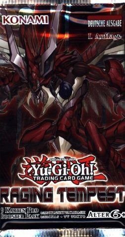 Yu-Gi-Oh! Raging Tempest 1 Booster von KONAMI