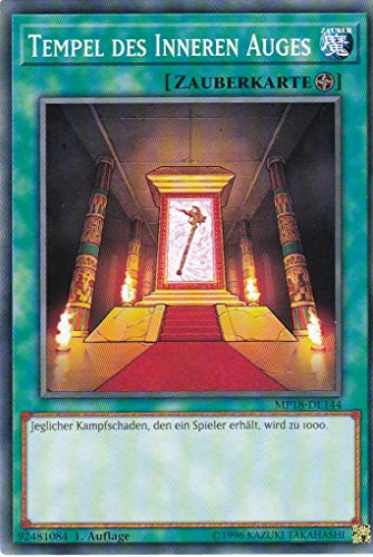 MP18-DE144 - Tempel des Inneren Auges - Common - DE - im Set mit Ultrapro Toploader - Yugioh von Konami -