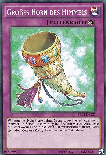 SR04-DE037 - Großes Horn des Himmels - Common - DE - im Set mit Ultrapro Toploader - Yugioh SR04-DE037 - Großes Horn des Himmels - Common - DE - im Set mit Ultrapro Toploader - Yugioh von Konami -