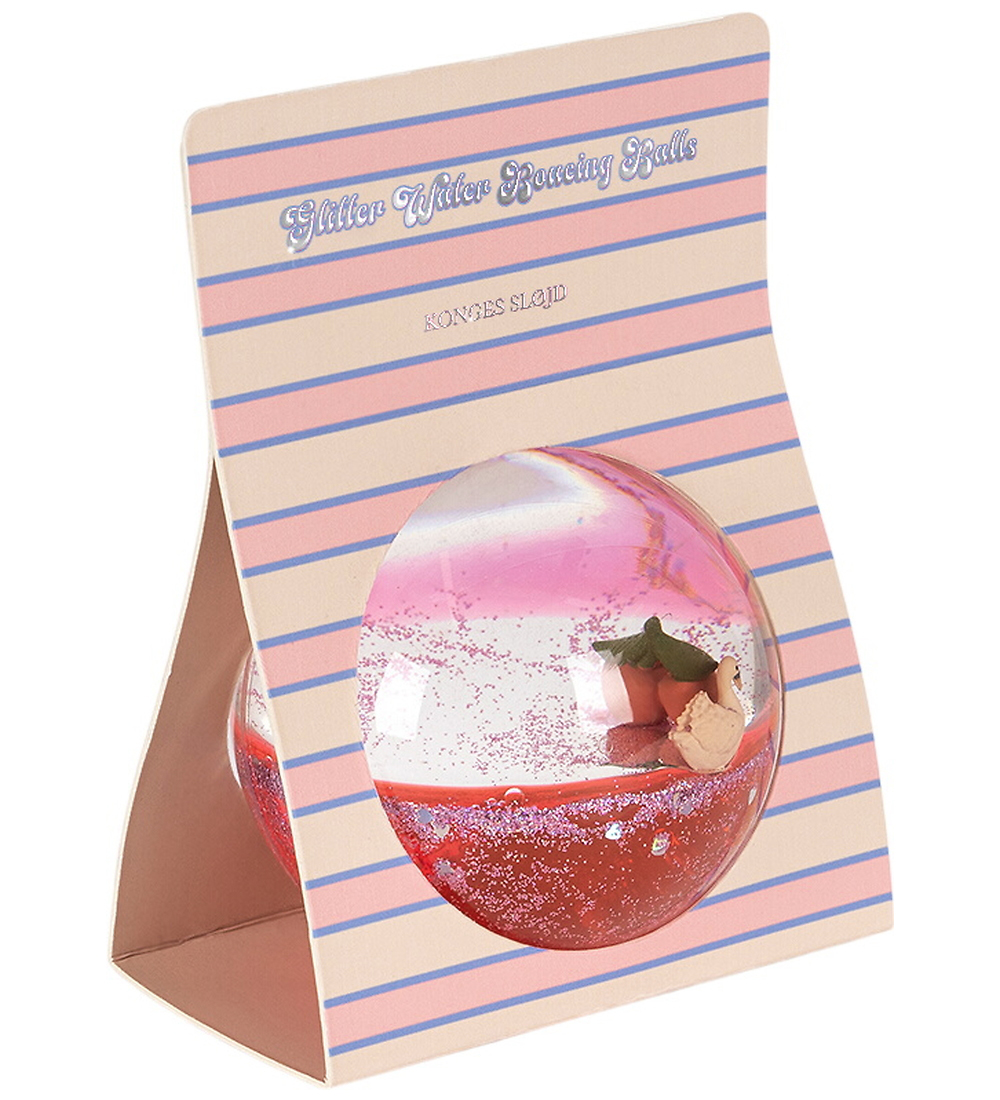 Konges Sløjd Hüpfball - 8 cm - Cherry m. Glitzer - Konges Sløjd - One Size - Bälle Konges Sløjd Hüpfball - 8 cm - Cherry m. Glitzer - Konges Sløjd - One Size - Bälle von Konges Sløjd