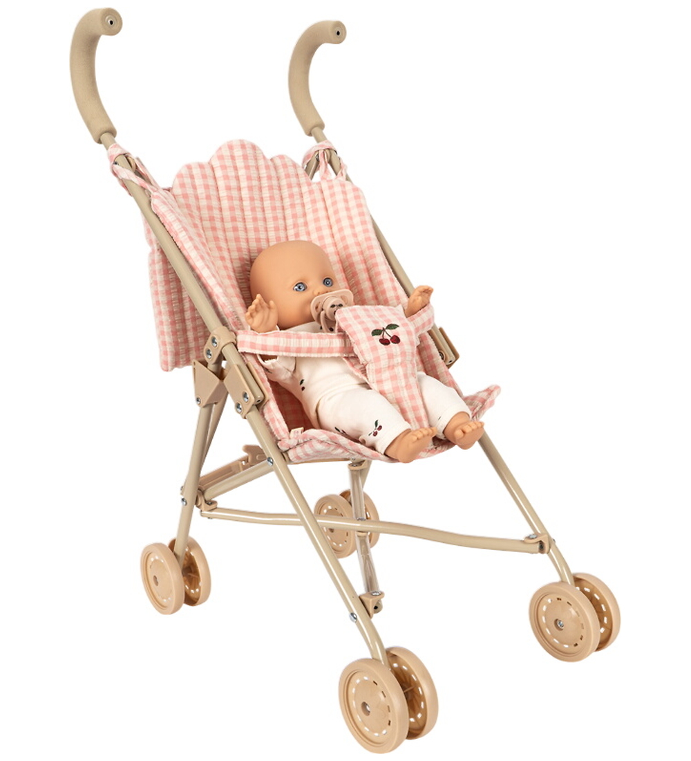 Konges Sløjd Puppen Buggy m. Puppe - Poppy - Pink Prüfen - Konges Sløjd - One Size - Puppenwagen Konges Sløjd Puppen Buggy m. Puppe - Poppy - Pink Prüfen - Konges Sløjd - One Size - Puppenwagen von Konges Sløjd