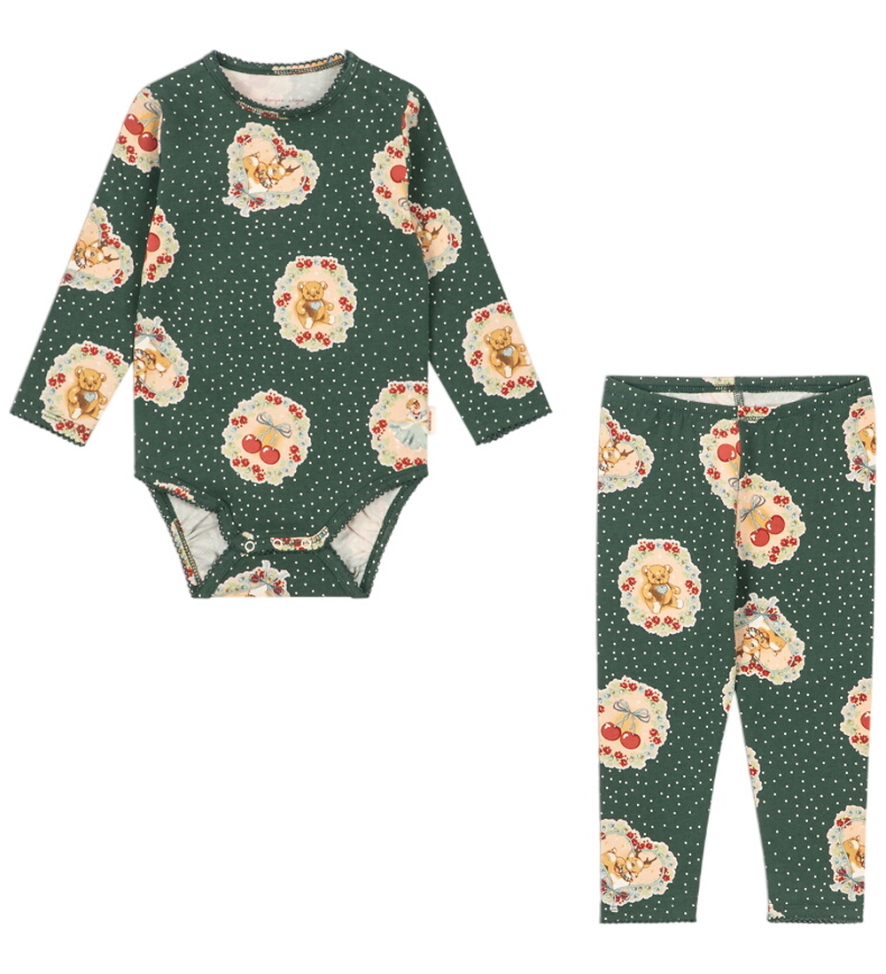 Konges Sløjd Set - Hosen/Body l/ä - Deer Tagebuch Green - Konges Sløjd - 74 - Body L/Ä Konges Sløjd Set - Hosen/Body l/ä - Deer Tagebuch Green - Konges Sløjd - 74 - Body L/Ä von Konges Sløjd