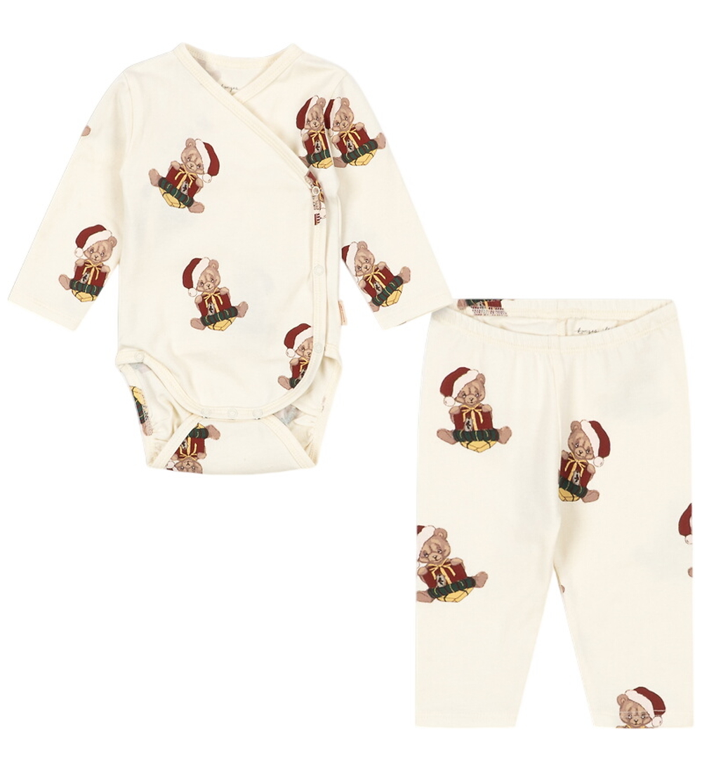Konges Sløjd Set - Hosen/Wickelbody l/ä - Teddy Bear - Konges Sløjd - 62 - Body L/Ä Konges Sløjd Set - Hosen/Wickelbody l/ä - Teddy Bear - Konges Sløjd - 62 - Body L/Ä von Konges Sløjd