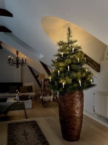 Konstsmide 2037-010 Weihnachtsbaum-Beleuchtung Innen netzbetrieben Anzahl Leuchtmittel 20 LED Warmwe von Konstsmide